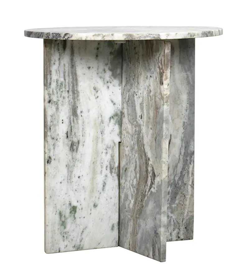 Metro Marble Side Table - Matthew Izzo Collection 1