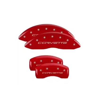 Mgp 4 C6 Caliper Covers Engraved Front & Rear 1