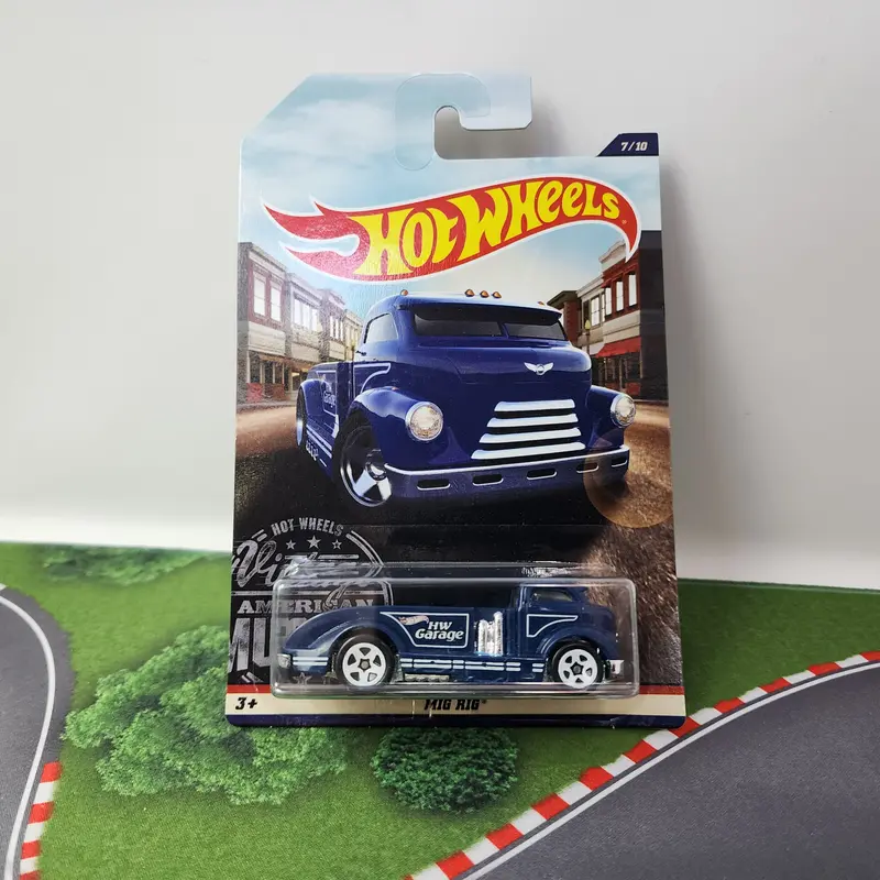 Mig Rig * Blue * Hot Wheels Vintage Muscle 1
