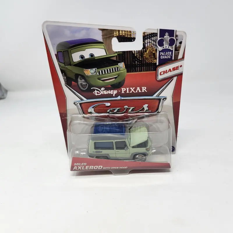 Miles Axlerod With Open Hood Chase * Disney Pixar Cars Series 1