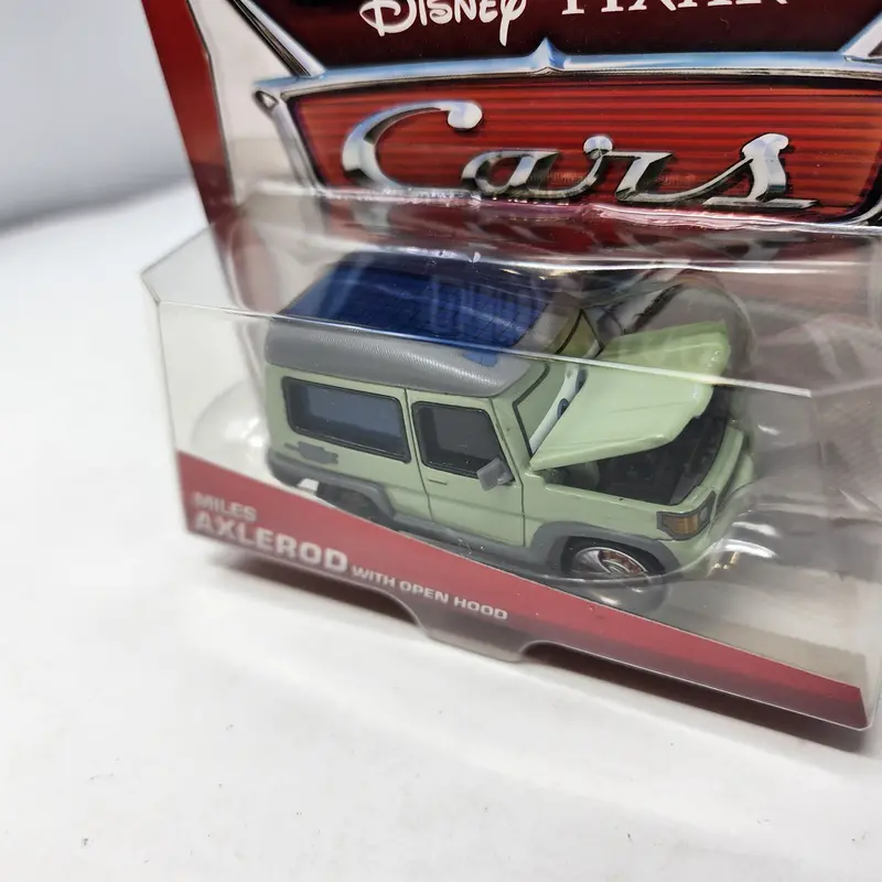 Miles Axlerod With Open Hood Chase * Disney Pixar Cars Series 2