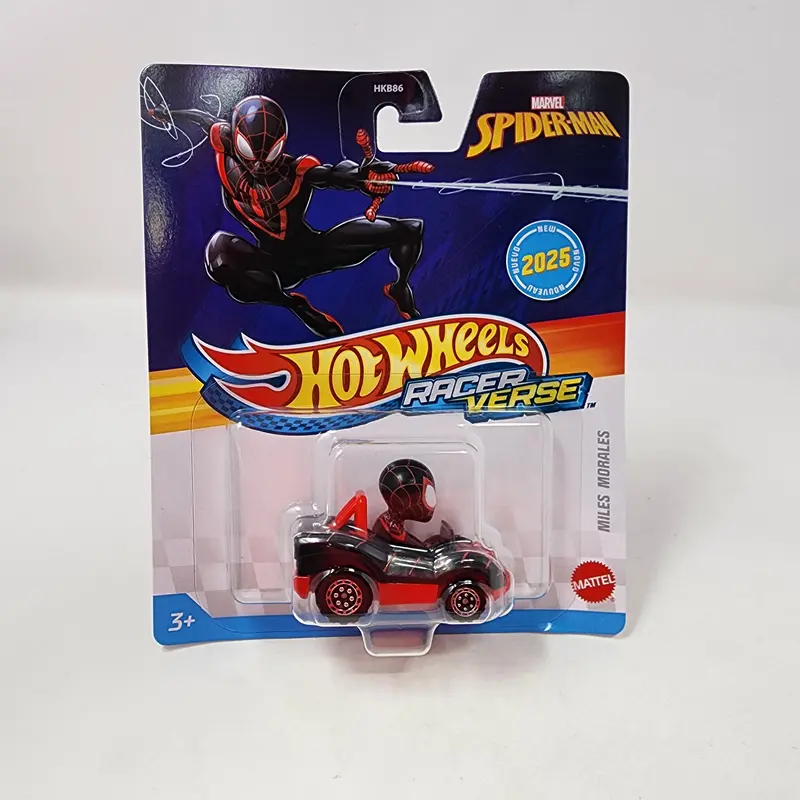 Miles Morales Spider-Man * 2025 Hot Wheels Racer Verse Case B 1