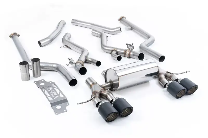 Milltek Non-Resonated Primary Cat-Back For Bmw G87 M2 Exhaust 5