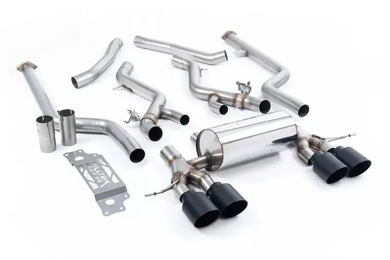 Milltek Non-Resonated Primary Cat-Back For Bmw G87 M2 Exhaust 5