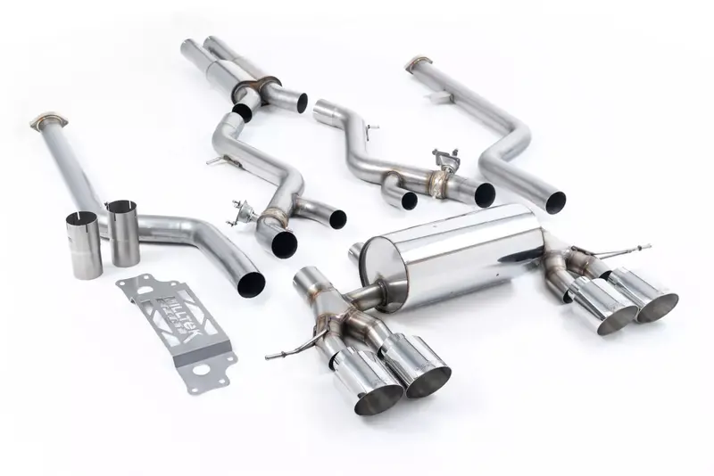 Milltek Resonated Primary Cat-Back For Bmw G87 M2 Exhaust 4