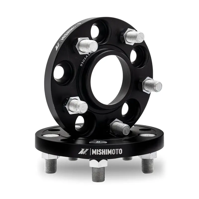 Mishimoto Wheel Spacers - 5X114.3 / 70.5 / 20 / M14 - Black 1