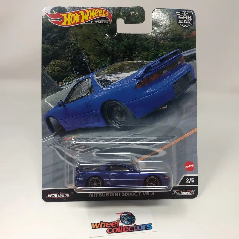 Mitsubishi 3000Gt Vr-4 * 2022 Hot Wheels Mountain Drifters Car Culture Case L 1