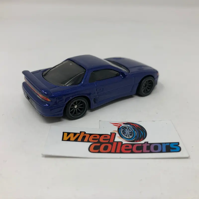 Mitsubishi 3000Gt Vr-4 * Blue * Loose Hot Wheels Real Riders Series 2