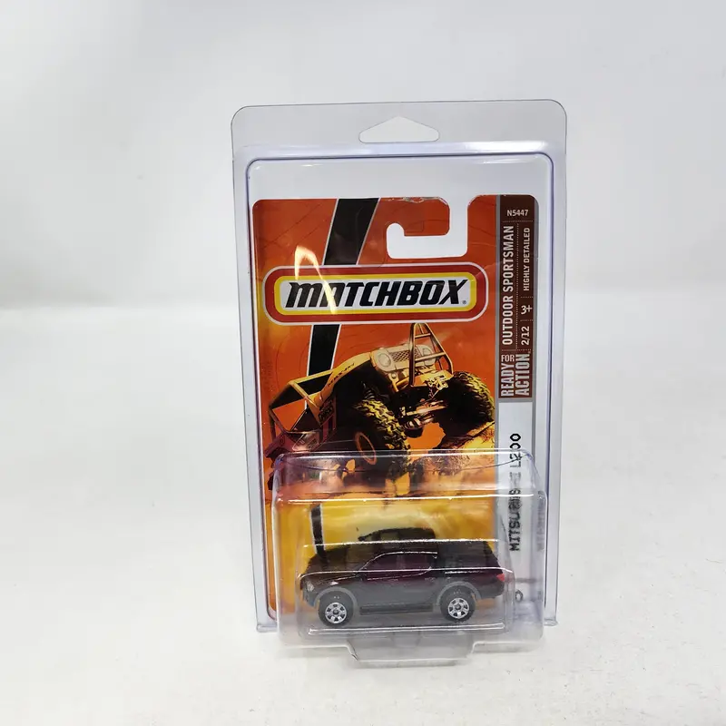 Mitsubishi L200 #90 * Black * Matchbox Basic Series 1