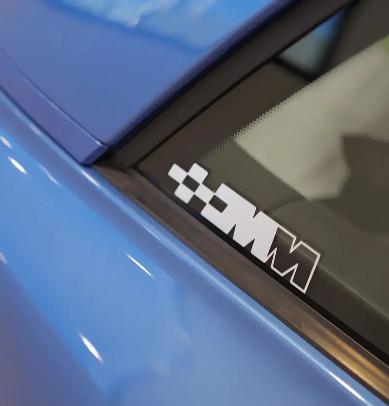 Mm Die-Cut Decal – Brushed Aluminum Edition 1