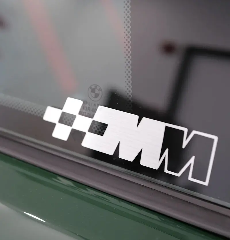 Mm Die-Cut Decal – Brushed Aluminum Edition 2