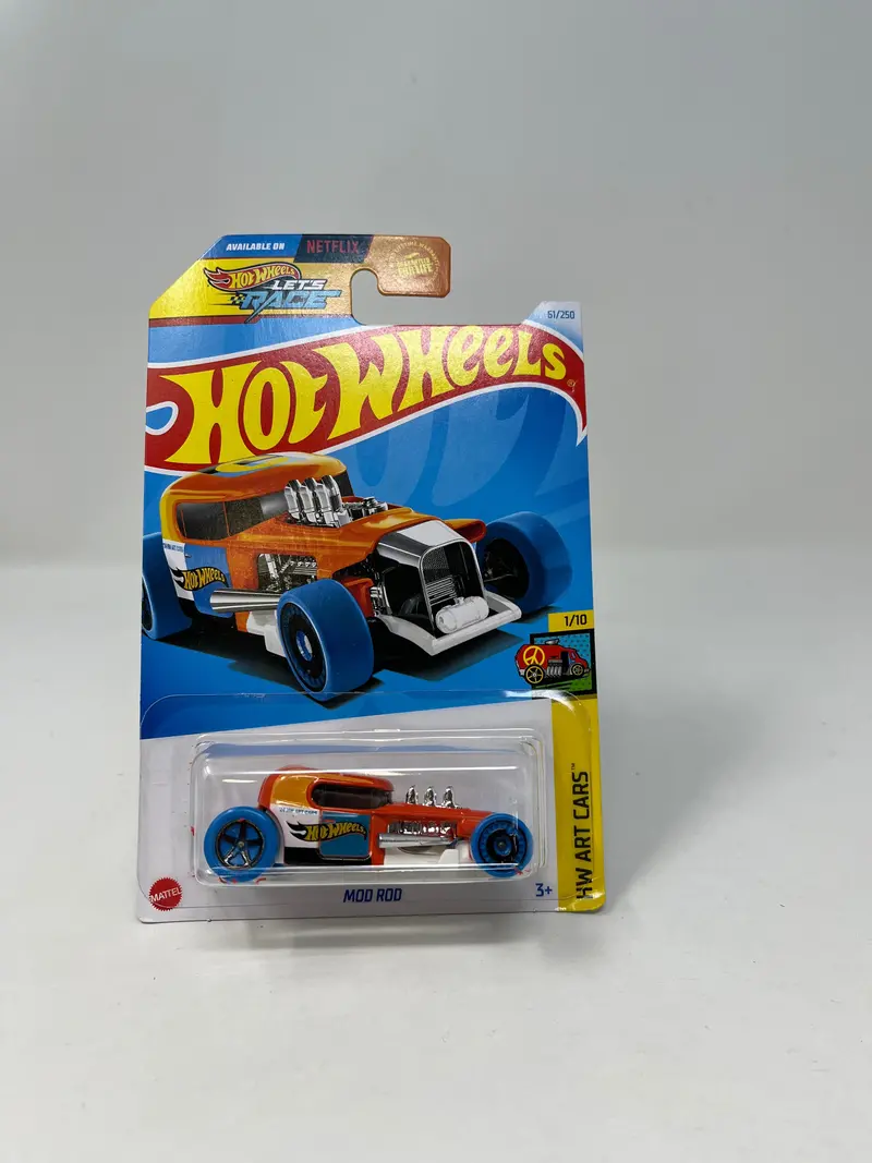 Mod Rod #61 * Ornage * 2024 Hot Wheels Dollar General Only 1