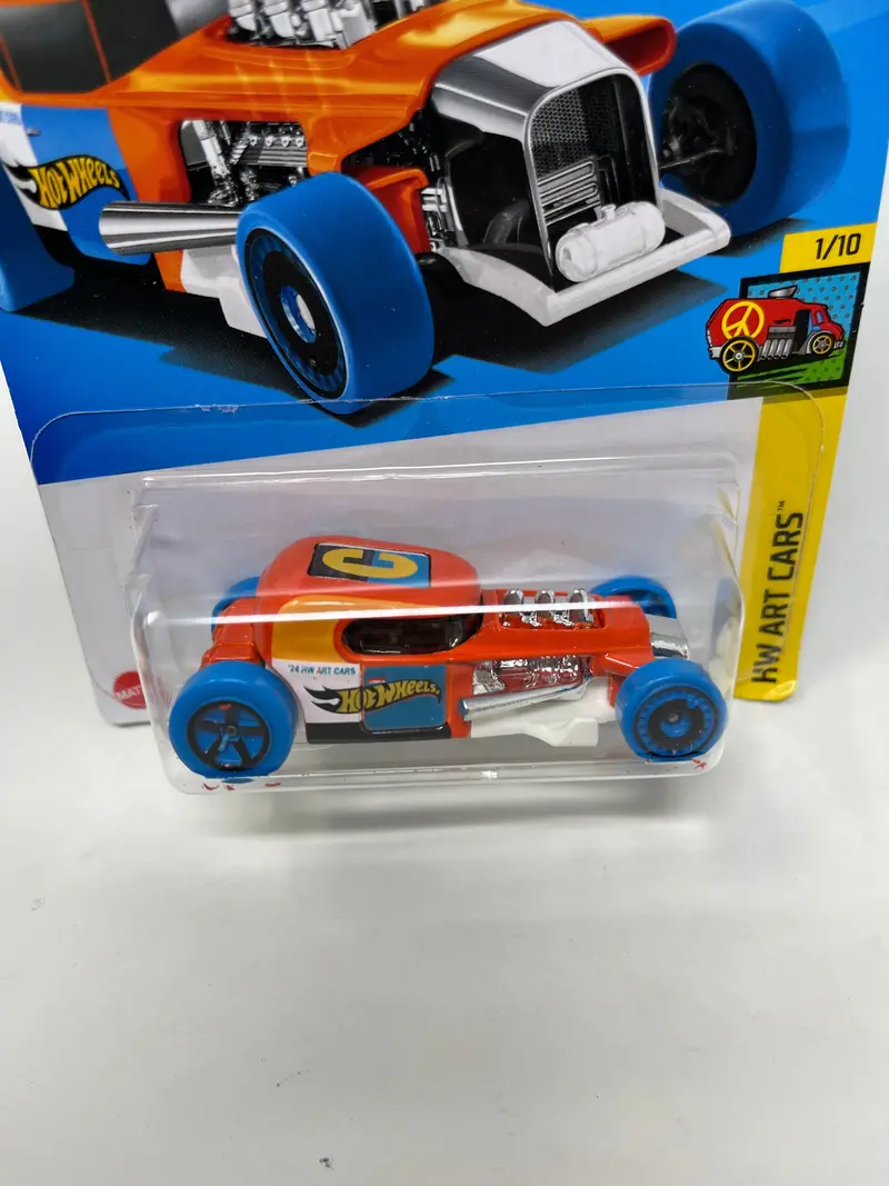 Mod Rod #61 * Ornage * 2024 Hot Wheels Dollar General Only 2