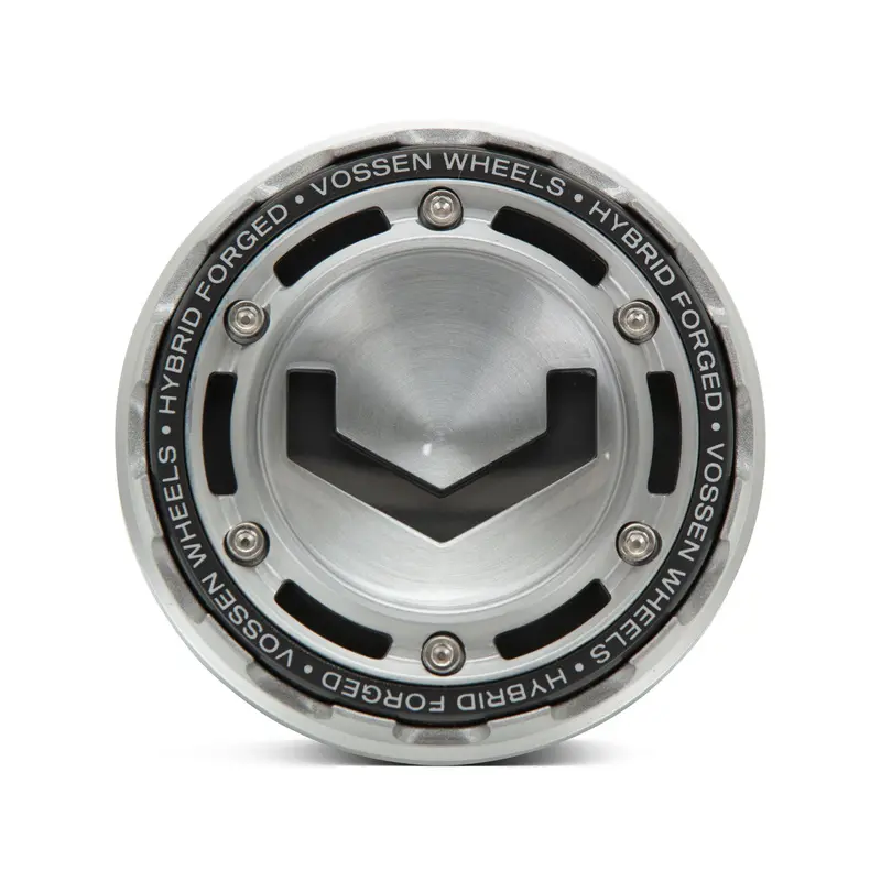 Modular Billet Caps- Brushed / Grey Insert 3