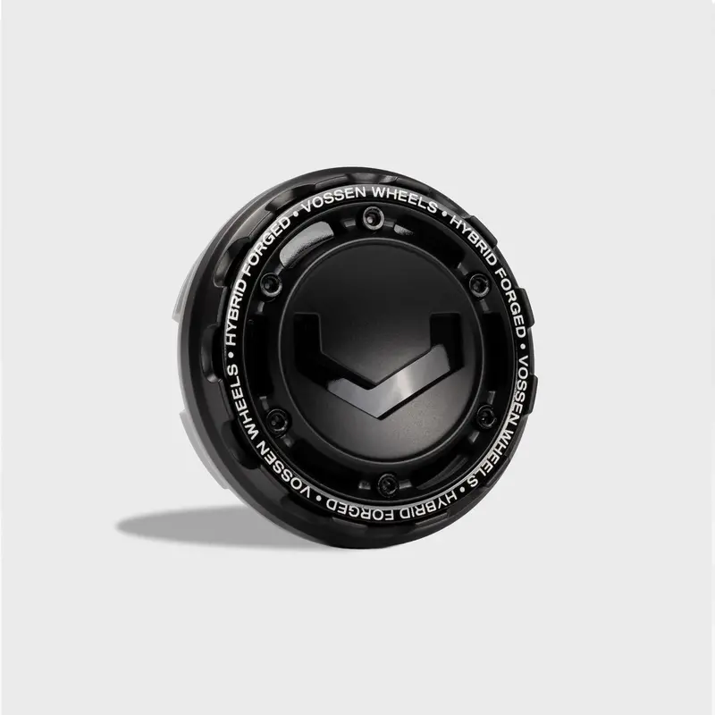 Modular Billet Caps- Satin Black / Black Insert 1