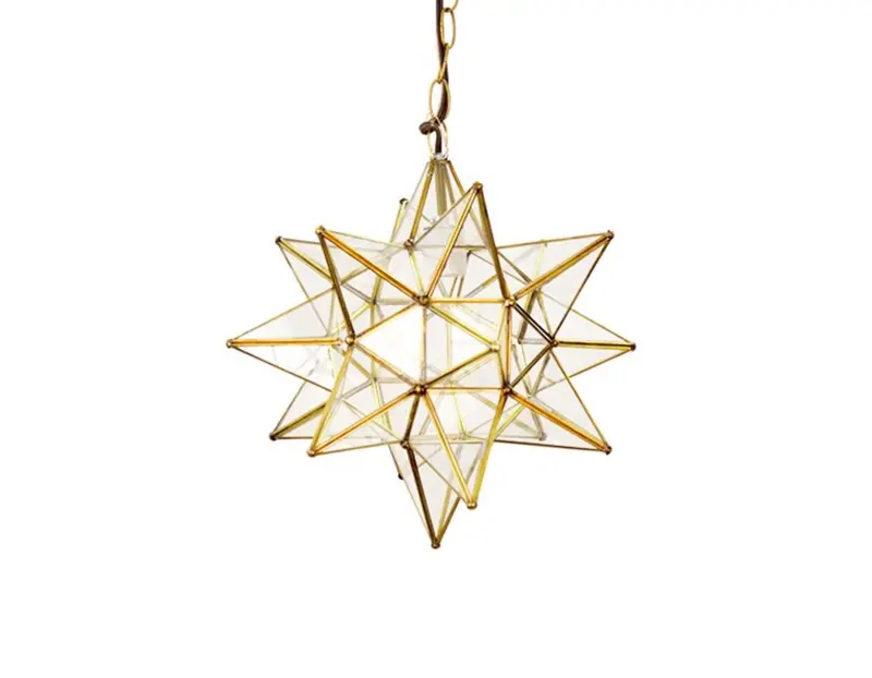 Moravian Star Pendant Light 20"  - Four Finish Options 1