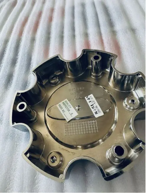 Motto/ M Chrome 5 1/2" Custom Center Wheel Cap* #845L145 2
