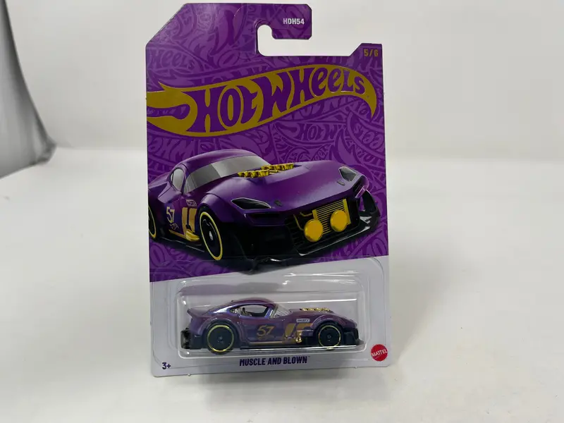 Muscle And Blown #5 * 2024 Hot Wheels Pearl & Chrome 57Th Anniversary Case G 1