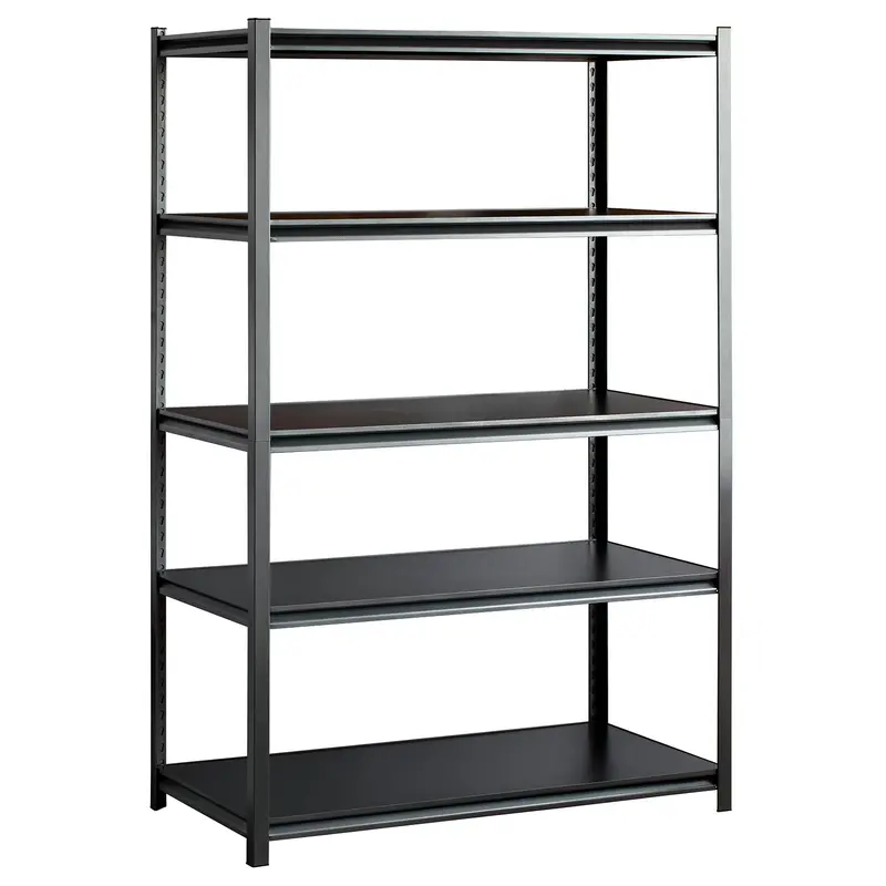 Musclerack™ Heavy-Duty Z-Beam™ Steel Boltless Shelving With Laminate Decking 1