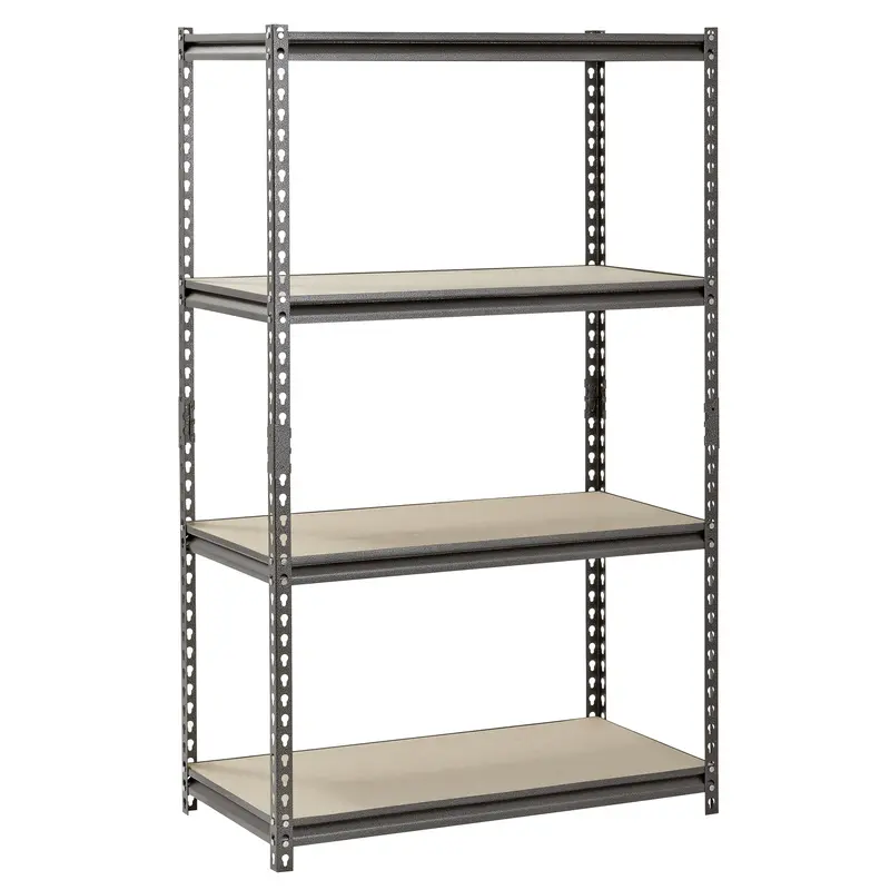 Musclerack™ Heavy-Duty Z-Beam™ Steel Boltless Shelving With Particleboard Decking 11
