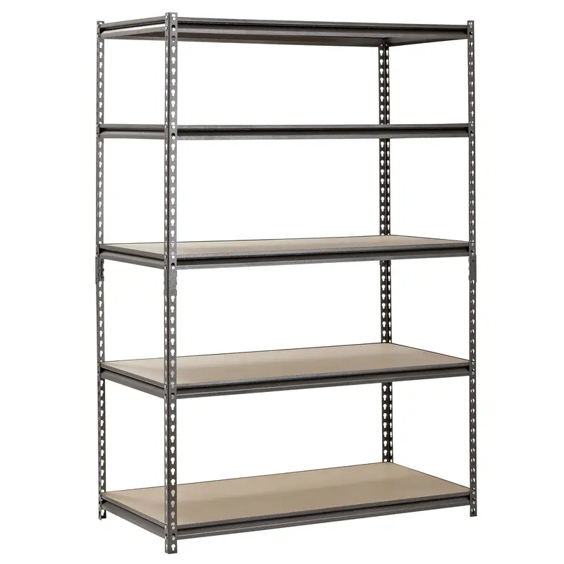 Musclerack™ Heavy-Duty Z-Beam™ Steel Boltless Shelving With Particleboard Decking 11