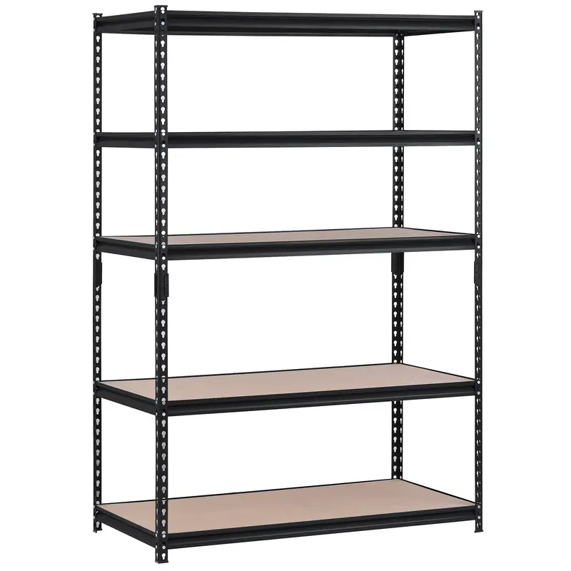 Musclerack™ Heavy-Duty Z-Beam™ Steel Boltless Shelving With Particleboard Decking 12
