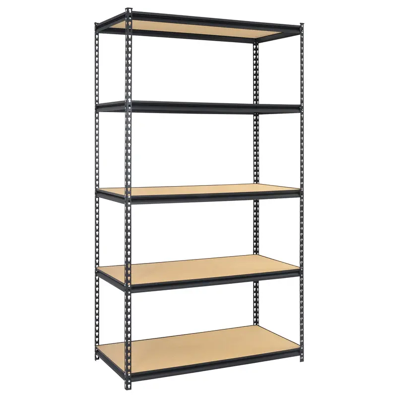 Musclerack™ Heavy-Duty Z-Beam™ Steel Boltless Shelving With Particleboard Decking 13