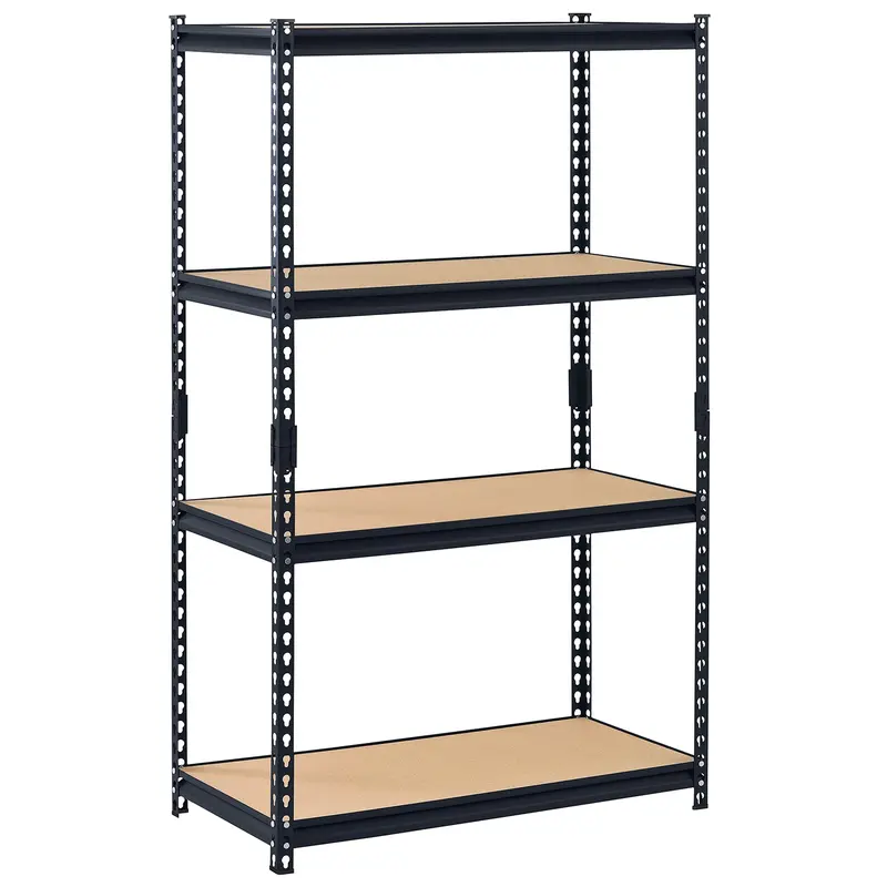 Musclerack™ Heavy-Duty Z-Beam™ Steel Boltless Shelving With Particleboard Decking 5