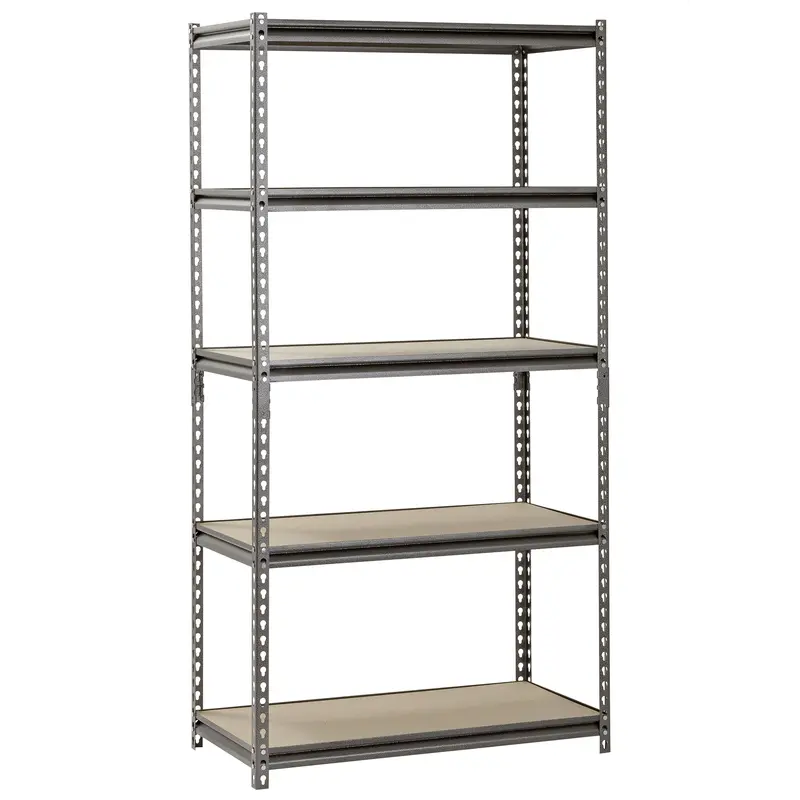 Musclerack™ Heavy-Duty Z-Beam™ Steel Boltless Shelving With Particleboard Decking 7