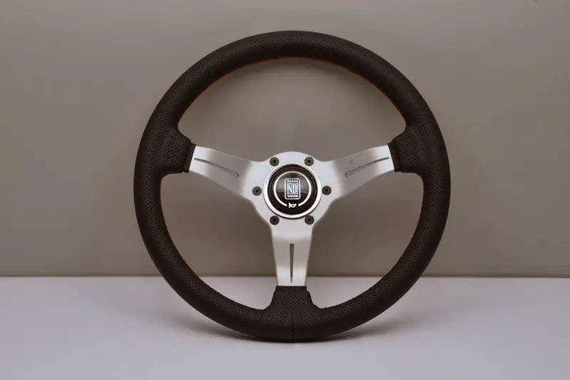 Nardi Deep Corn (Black Leather W/White Anodized Spokes) 1