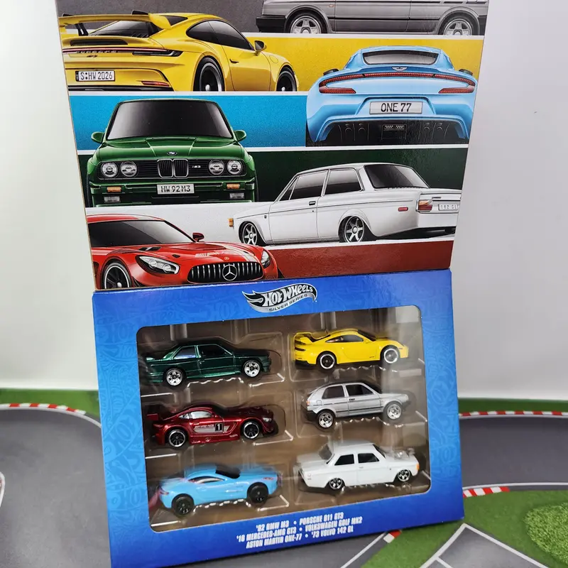 New! 2026 European 6 Pack * Hot Wheels All New 2026 1