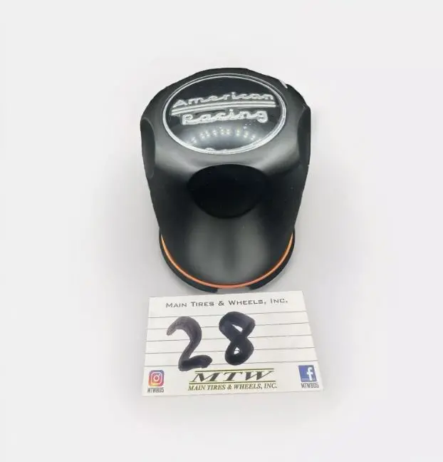New American Racing 3.27" Od Push Thru Matte Black Wheel Center Cap Baja Outlaw 1
