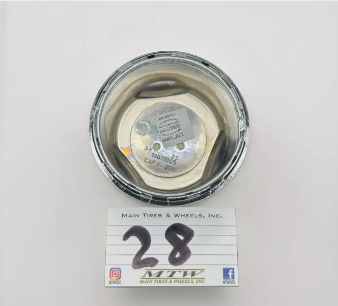 New American Racing Chrome Snap In Wheel Center Cap 1307100S Ar Logo 1