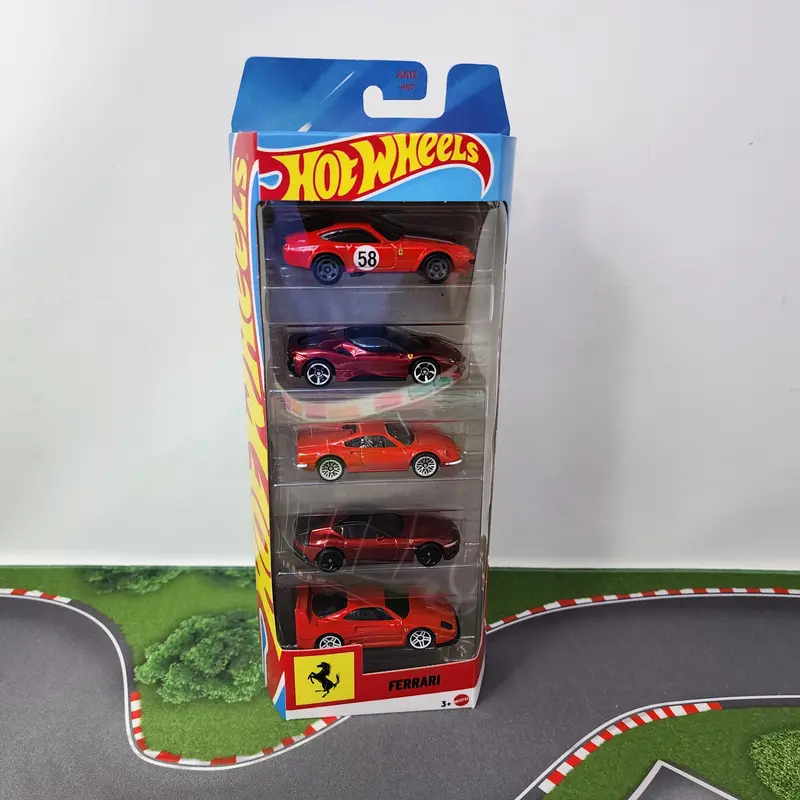 New!! Ferrari * 5 Pack * 2026 Hot Wheels Ferrari Pack 1