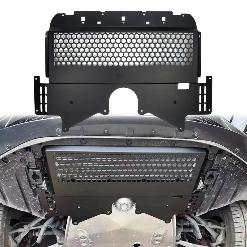 New Oil Cooler Skid Plate Underhood Shield For Bmw G80 M3 G82 M4 G87 M2 Hexagonal Hole 1
