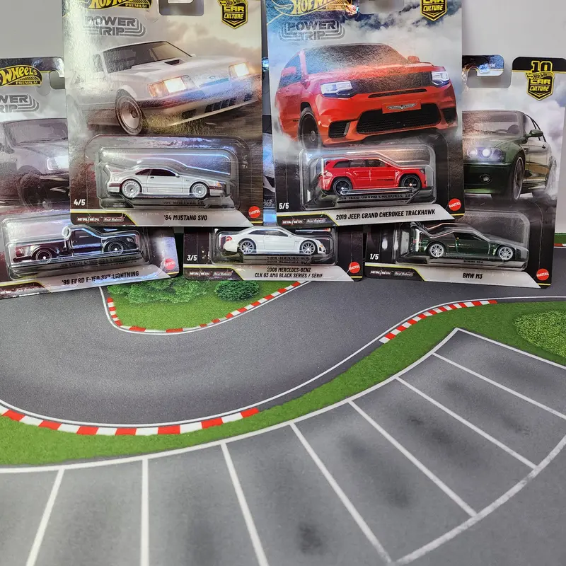 New! Power Trip * 5 Car Set * 2026 Hot Wheels Car Culture Power Trip Case R 2