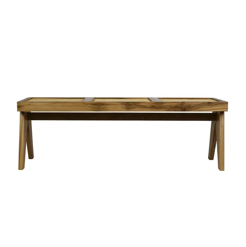 Nimes Rattan Bench - Matthew Izzo Collection 1