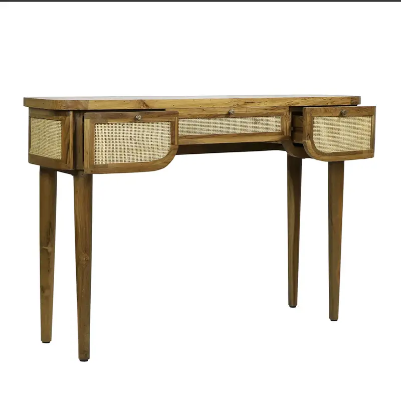 Nimes Rattan Desk - Matthew Izzo Collection 1