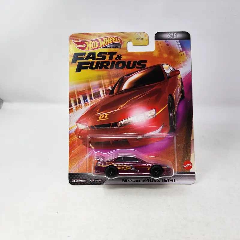 Nissan 240Sx (S14) * Burgundy * Hot Wheels Fast & Furious 1