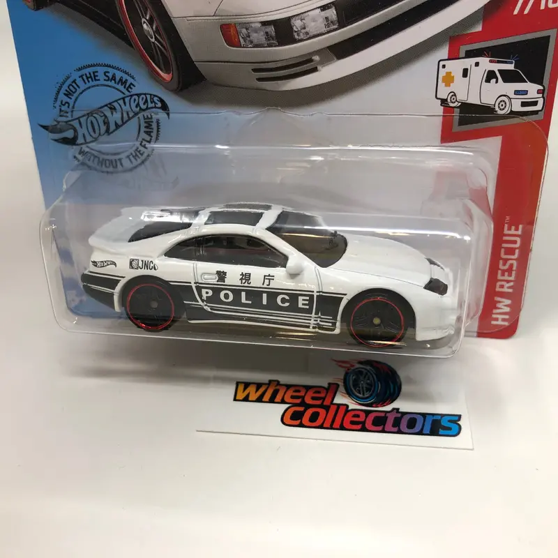 Nissan 300Zx Twin Turbo #187 Police * White * 2020 Hot Wheels 2