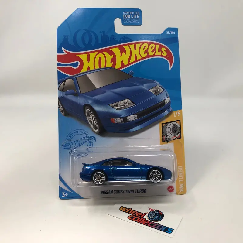 Nissan 300Zx Twin Turbo #23 * Blue * 2021 Hot Wheels 1