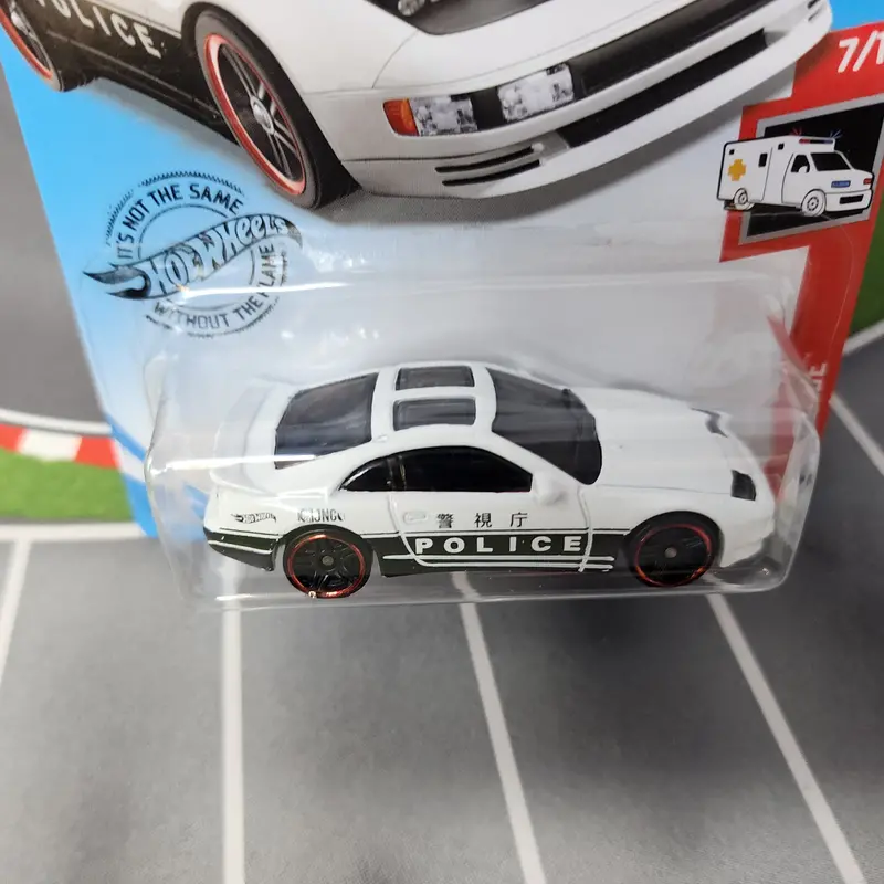 Nissan 300Zx Twin Turbo Police #187 * White * 2020 Hot Wheels 2
