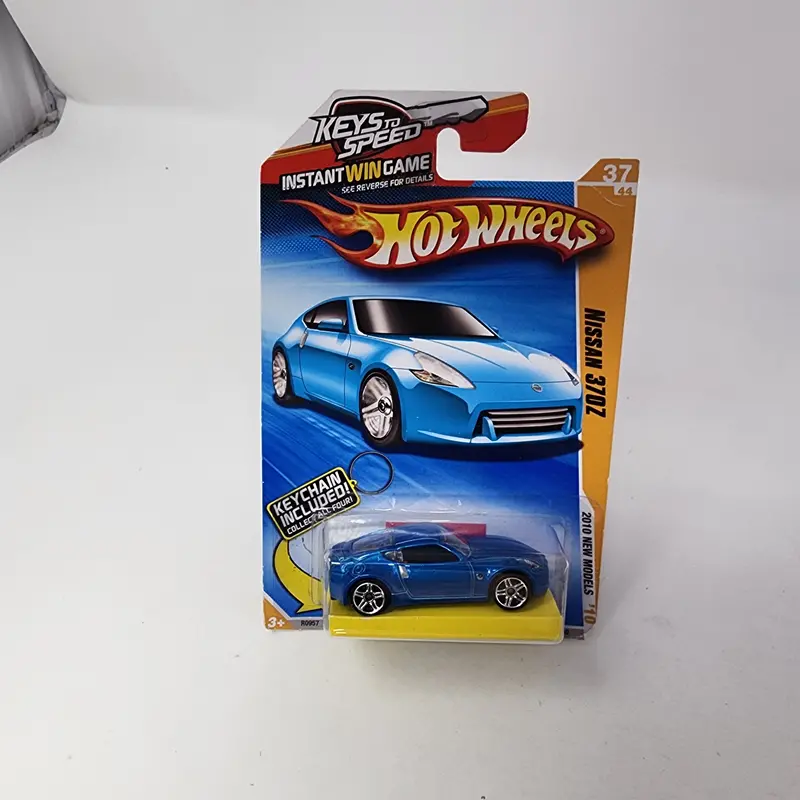Nissan 370Z #37 * Blue * Hot Wheels 2010 Keys To Speed 1