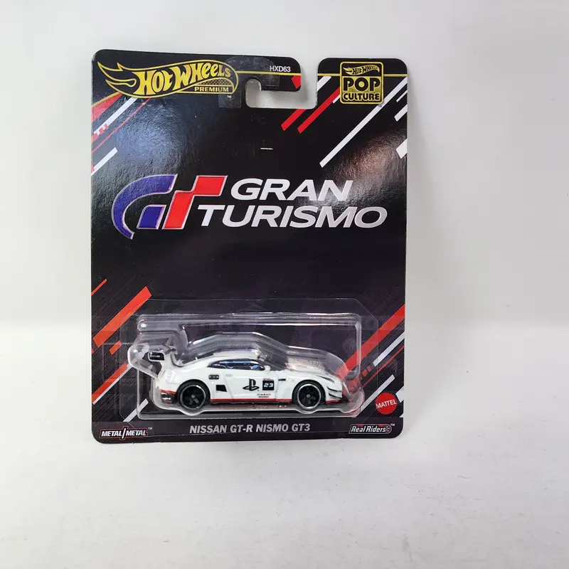 Nissan Gt-R Nismo Gt3 Gran Turismo * Hot Wheels Premium Pop Culture 1
