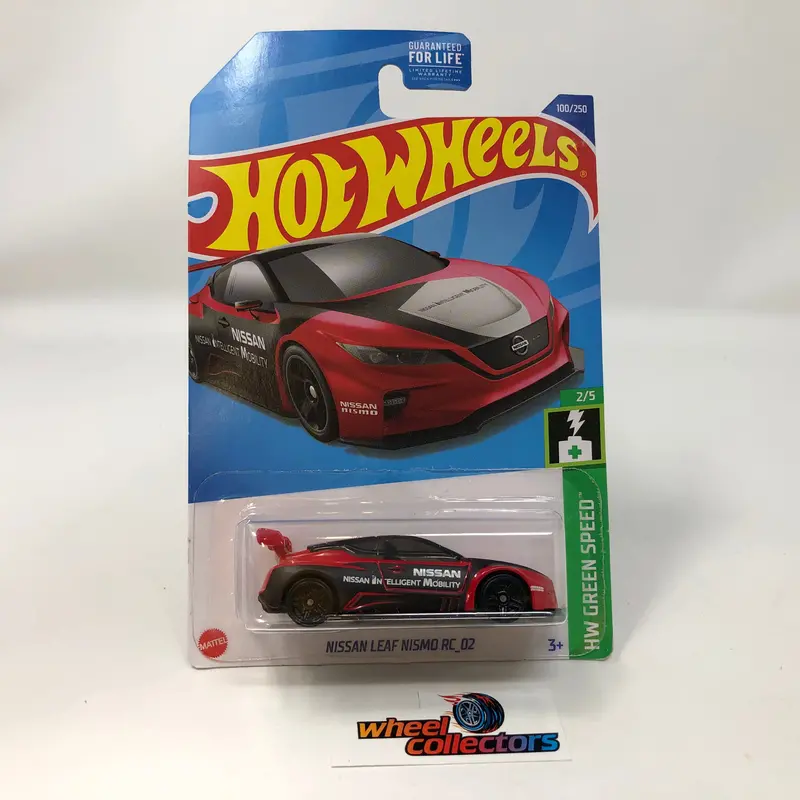 Nissan Leaf Nismo Rc_02 #100 * Red * 2022 Hot Wheels 1