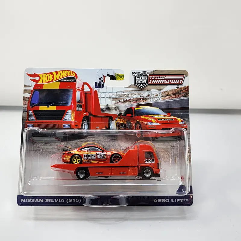 Nissan Silvia S15 & Aero Lift * Hot Wheels Team Transport Car Culture 1