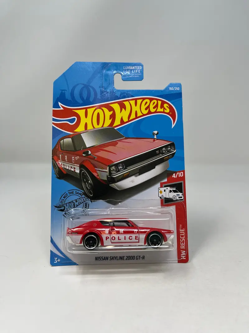 Nissan Skyline 2000 Gt-R #160 * 2019 Hot Wheels * Red 1