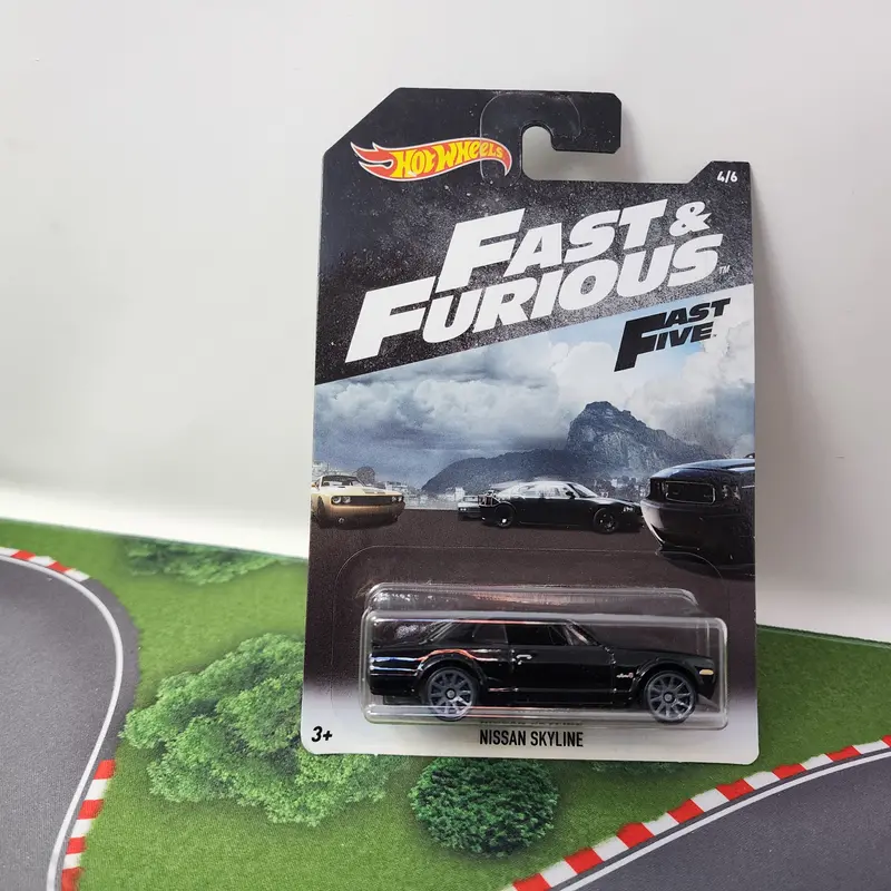 Nissan Skyline Fast Five Movie * Black * Hot Wheels Fast & Furious 1