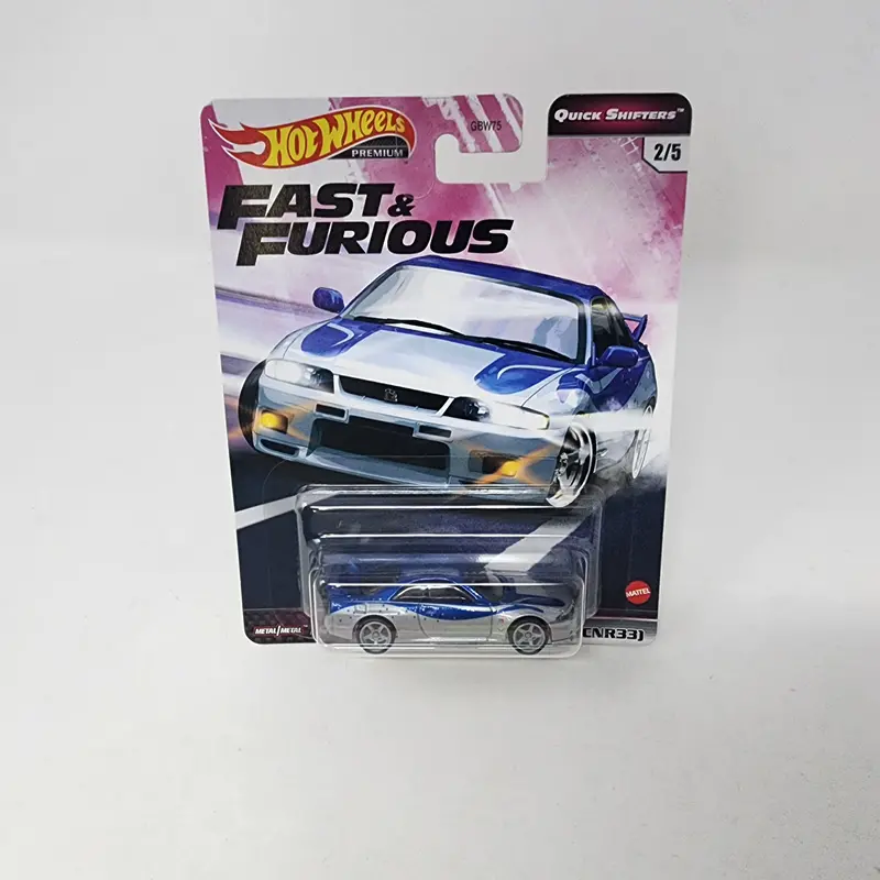 Nissan Skyline Gt-R Bcnr33 * Hot Wheels Fast & Furious Quick Shifters 1
