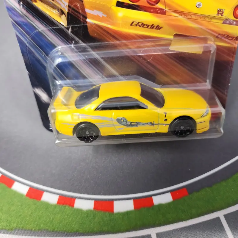 Nissan Skyline Gt-R Bcnr33 * Yellow * Hot Wheels Fast & Furious 2